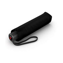 크닙스 우산 A050 미디엄 수동 포켓 소형 및 폭풍 방지 안정적 방풍 블랙