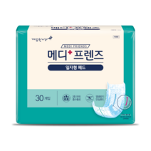깨끗한나라 메디프렌즈 일자형패드 30매, 30개입, 6개