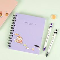 몽알몽알 사각 스프링 노트 [LucentKorea]