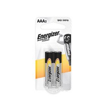 에스에이치물류 에너자이저 알카라인 건전지 AAA 2P LR03 배터리, 2피스