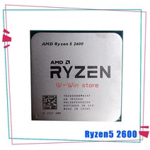 AMD Ryzen 5 2600 R5 3.4 GHz 6 코어 12 65W CPU 프로세서 YD2600BBM6IAF 소켓 AM4 팬 없음, 한개옵션0