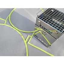 캠핑 FSK-C88 캠핑방염포 프리미엄 방염매트 XL사이즈, 사각형_테두리 그레이색