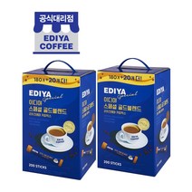 이디야 스페셜 골드블렌드 200T X 2개 커피믹스 20T 증정(랜덤)