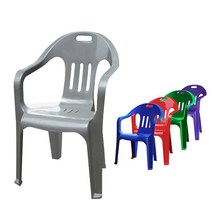플라스틱의자(B) 5개세트 실외실내 행사용 공연장 졸업식 입학식 체육관 강당, 블루