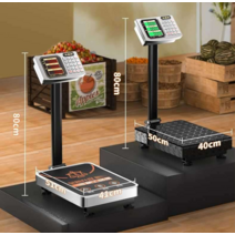 업소용 주방 전자 저울 고중량 농업용 수산시장 저울, 특수 100KG 빨간색 문자 30x40