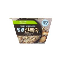 풀무원 식사대용 영양 전복죽_컵 1인 (260g) 아침 야식 환자식 부모님식사 혼밥 간단요리 다이어트, 29개