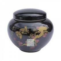 천목골드_단지1.2kg_소금단지_항아리_미니옹기 2C94, 천목골드단지1.2kg