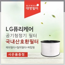 [대명필터] 국내산 LG AS190DRFA필터 엘지퓨리케어360, 상세 설명 참조