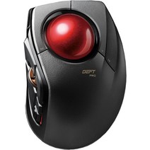 엘레컴 ELECOM 데프트 프로 트랙볼 마우스 M-DPT1MRXBK, 전용 케이스, 단품