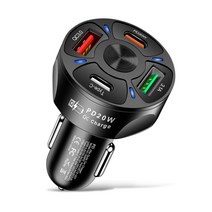 모벤즈 고속충전 PD QC3.0 4포트 차량용 충전기, MVZ-C11