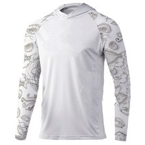 낚시의류 낚시복 낚시옷남성용 낚시 후드 의류 긴 소매 통기성 Camisa Pesca 야외 UV 차단 셔츠 UPF50 +, 02 XDYPELA0719