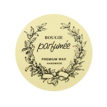 캔들/디퓨저 라벨 스티커 월계수 투명 3개20장