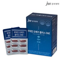 JW중외제약 루테인 오메가 플러스, 30캡슐, 1개