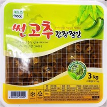 늘푸른 썬고추간장절임 3KX4, 상품선택