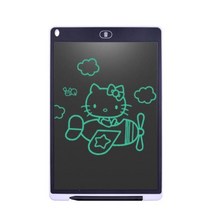 액정타블렛 웹툰그리기 그림그리는 패드 타블렛 8.54.4inch lcd 드로잉 39s 그림 도구 전자 쓰기 보드 소년 교육 선물, 8.5인치 - 흰색