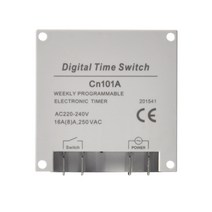 디지털 시간 스위치 L701 CN101A 16A 12V/24V/110V/220V AC DC 주간 프로그래밍 가능 전자 타이머, 03 110V AC
