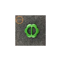 [케이로] 338297 10 개/몫 컬러 꽃 수지 벨트 버클 티셔츠 드레스 스카프 장식 의류 가방, 25mm, green