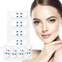 얼굴 리프팅밴드 주름패치 테이프 1매(4입) M12209, 상세페이지 참조, 상세페이지 참조