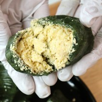 진도 해풍 쑥송편 흑임자송편 녹두송편 깨송편, 녹두 (15-17개)