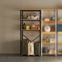 블루밍홈 보니타 세탁기 선반, 블랙