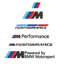 BMW M 차량용 데칼 스티커 카본 버젼, F타입, 25cm