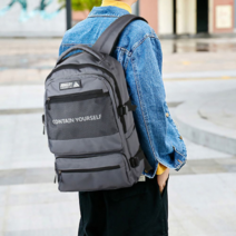 오너클랜 남여공용 메쉬 빅 포켓 캐주얼 학생 백팩 책가방