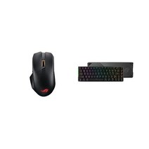 ASUS ROG 스파타 X 무선 게이밍 마우스 마그네틱 충전 스탠드 12개의 프로그래밍 가능한 버튼 19000 DPI 푸시핏 핫 스왑 스위치 소켓 마이크로 파라코드 및 아우라 RG, BLACK_Chakram X | Mouse + Gami