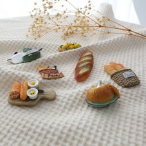 냉장고자석 마그넷 브런치타임 마그네틱, 바게트 플레이팅