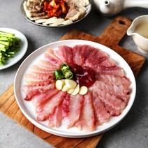 [단계선택]국내산 목포 홍어 회 500g 3~4인분 (홍어애 서비스), 중수단계 (500g내외)