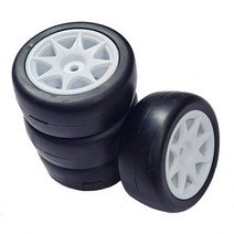 4Pcs 58mm 타이어 110 112 RC 드리프트 카 3 레이싱 사쿠라 M4 M5 MST TCR 타미야 M04 m05에 대 한 스폰지와 12mm 16 진수 바퀴