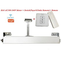 스마트콘센트 IOT AC 스마트 체인 창 오프너 동력 액추터 채광 온실 홈 오토메이션 또는 Wifi Tuya Smart life, Kit3