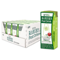 남양유업 불가리스 포스트 드링크 사과, 190ml, 72개