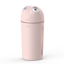 아이리버 듀얼스팀맨 무선 미니가습기 + 필터 4p 패키지, MH-90W(러블리핑크)