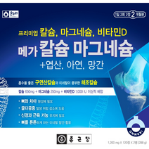 온누리 메가 칼슘 마그네슘 144g, 120정, 2개, 120정