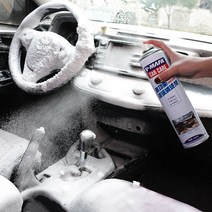 자동차 내장 세척제 세차액 거품 의자 미용 청결 오물 제거제 흑과학기술 용품 대박, 한 병, 650ML