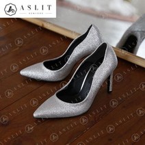 애슬릿(주얼리) [애슬릿] 여자 글리터 스틸레토 하이 힐 구두 9cm