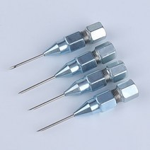 전동 에어 구리스건 펌프 주입기 니들 그리스 헤드 그리스 니플 자동차 수리 도구 밀봉, 하얀, 사진으로, 1.1pc
