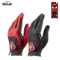 볼빅 라이크라 마블 스파이더맨 여성 왼손 장갑 여자 선물 실리콘 기능성 그립감 여성용 여자용 통풍성 사계절용 기능성 실리콘 미끄럼방지 골프 장갑 이쁜, 레드(RED)