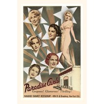 (영문도서) Vintage Journal Paradise Girls Cabaret Advertisement New York City Paperback, Found Image Press, English, 9781669508922