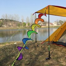 텐트 장식 감성 캠핑 무지개 바람개비 스트링 가드 CSM+5359EA