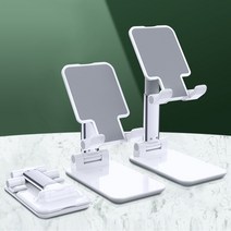톡톡마켓 스마트폰 테이블 거치대 뷰티 화장품 게임 개인방송, 1개, 그린