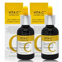 미샤 비타씨플러스 잡티씨 탄력 앰플 30ml + 30ml