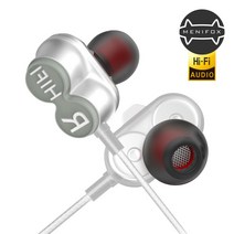 메니폭스 유선 이어폰 AUX 커널형 게이밍 인이어, 480-MFD이어폰, (단품), 화이트