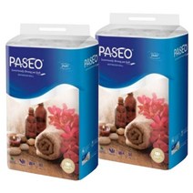 헬로 파세오 천연펄프 4겹 고급 롤화장지 30m 30롤X2팩, 2팩, 30롤