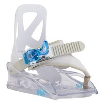 2223 버튼 그롬 디스크 아동 스노우 보드 바인딩 BURTON Kids Grom Disc Bindings White