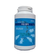 벅스존쥐킬블럭 쥐알약 덫 퇴치 쥐약 원룸 식당 플로쿠마펜 500g, 5개