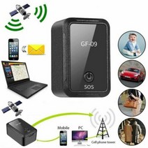 미니 GF-09 GPS 자동차 추적기 실시간 추적 안티-도난 방지 로케이터 강한 자기 마운트 SIM 메시지 위치, [01] GF-09