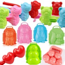 볼 눈집게 KC인증 눈오리 30종류스노우 - 눈뭉치 만들기 눈사람 캠핑 메이커 틀 모래놀이 집게 제조기, 충성오리 눈뭉치