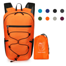 르로끄 초경량 접이식 등산 배낭 가방 백팩, 오렌지