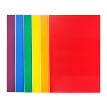 아트메이트 단면칼라보드롱 5T 배추잎색